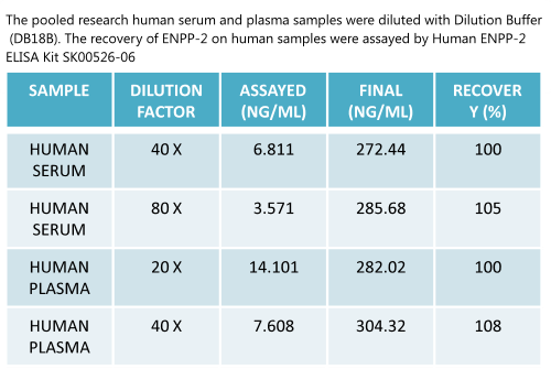 human ENPP2 samples assay by SK00526-06